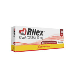 Rilex (Rivaroxaban 10 Mg) 10 Comp.Rec.