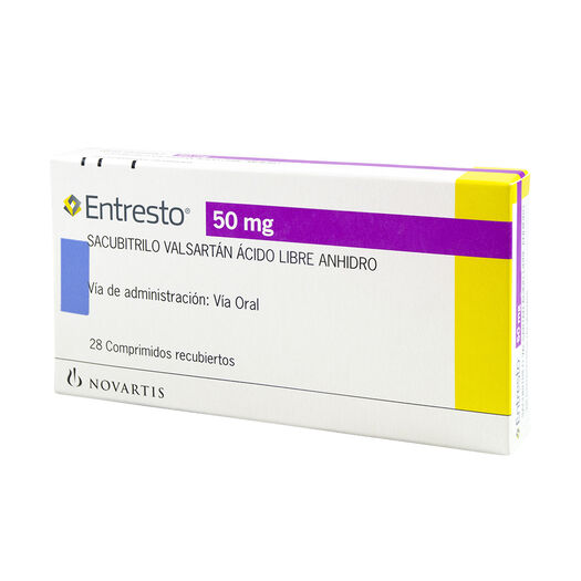 Entresto 50 mg x 28 Comprimidos Recubiertos, , large image number 0