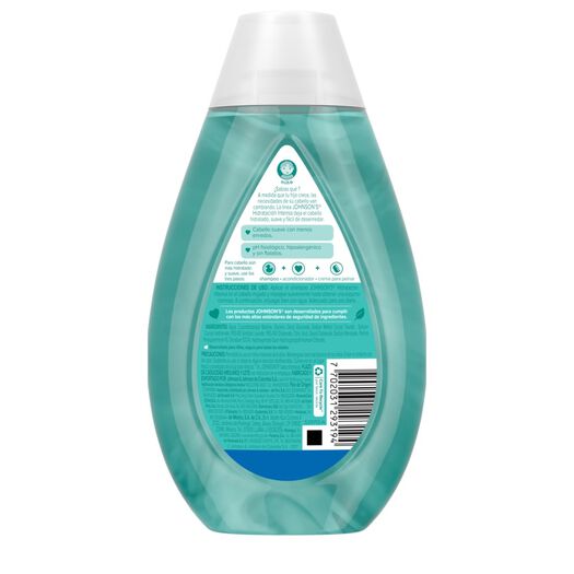 shampoo para niños johnsons® hidratación intensa x 400 ml., , large image number 3