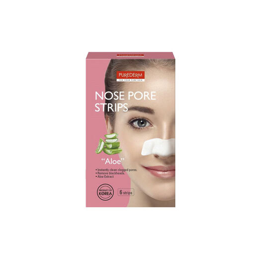 Parche Nariz Purederm Aloe 6Un, , large image number 0