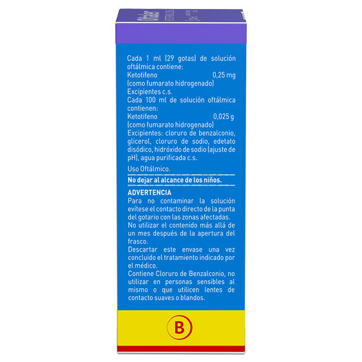 Oftaler 0,025 % x 10 mL Solución Oftálmica, , large image number 1