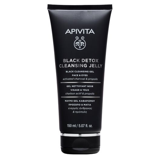 Gel Limpiador Negro Detox 150ml Apivita, , large image number 0