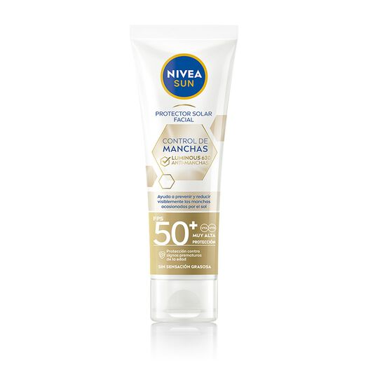 Protector Solar Nivea Sun Luminous Fps50+ 40Ml, , large image number 1