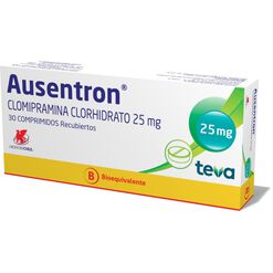 Ausentron 25 mg Caja 30 Comp. Recubiertos