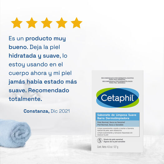 Barra Dermolimpiadora Cetaphil 127grs, , large image number 2