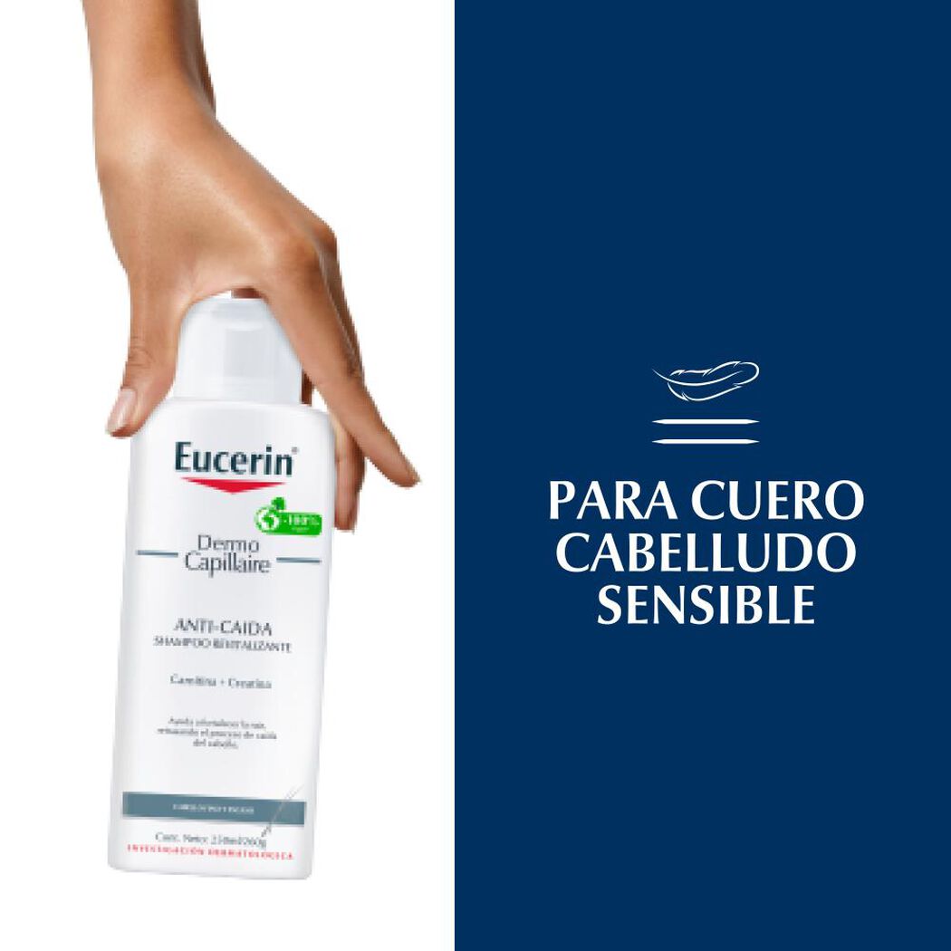 Shampoo Eucerin Dermo Capillaire Revitalizante Anti Caída 250 mL, , large image number 3