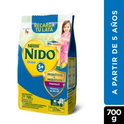 Leche en Polvo Nido Etapa 5+ 700g 
