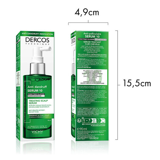 Dercos Serum 10 Anticaspa 90ml, , large image number 1