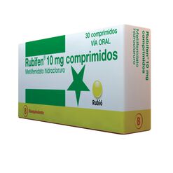 Rubifen 10Mg.Caja 30 Comp