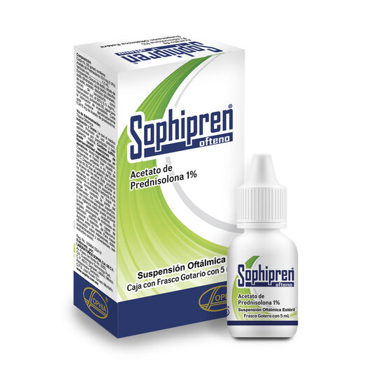 Sophipren Ofteno 1 % x 5 ml Suspensión Oftálmica, , large image number 0