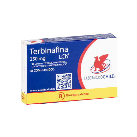 Terbinafina 250 mg x 28 Comprimidos CHILE, , large image number 0