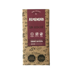 TABLET CHOCO SIN AZU 80G, ALMEND/GF