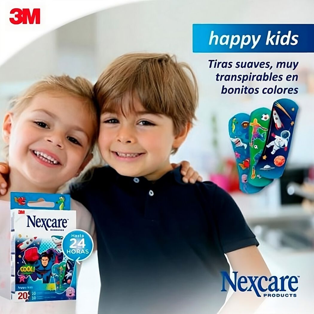 Parche Happy Kids Plasters Cool 20 Un, , large image number 3