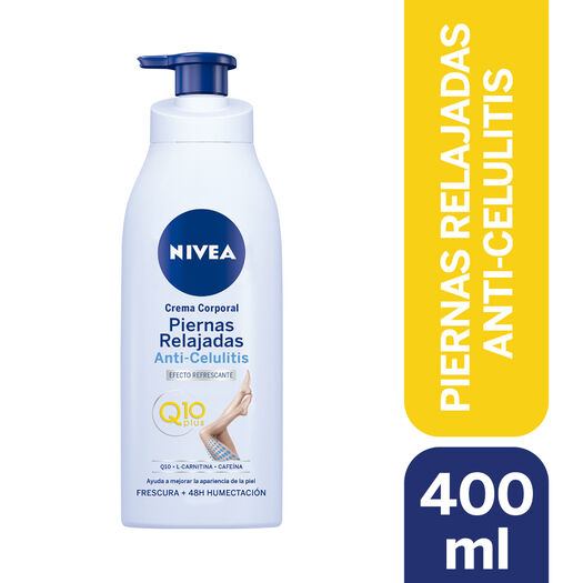 CREMA CORPORAL NIVEA  Q10 PIERNAS RELAJADAS ANTICELULITIS 400ML, , large image number 0