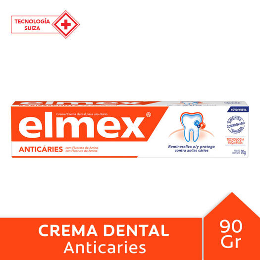 Pasta Dental Elmex Anticaries 90 g, , large image number 0