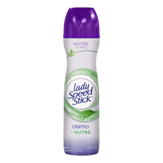 Desodorante en Spray Lady Speed Stick Derma Nutre Aloe 150 Ml, , large image number 1