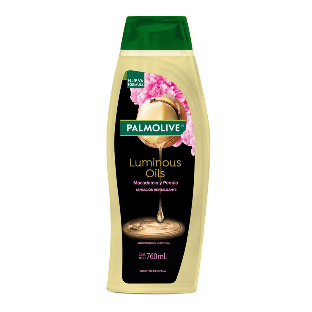 Jabón Liquido Palmolive Luminoues Oils Macadamia y Peonía 760 mL, , large image number 1