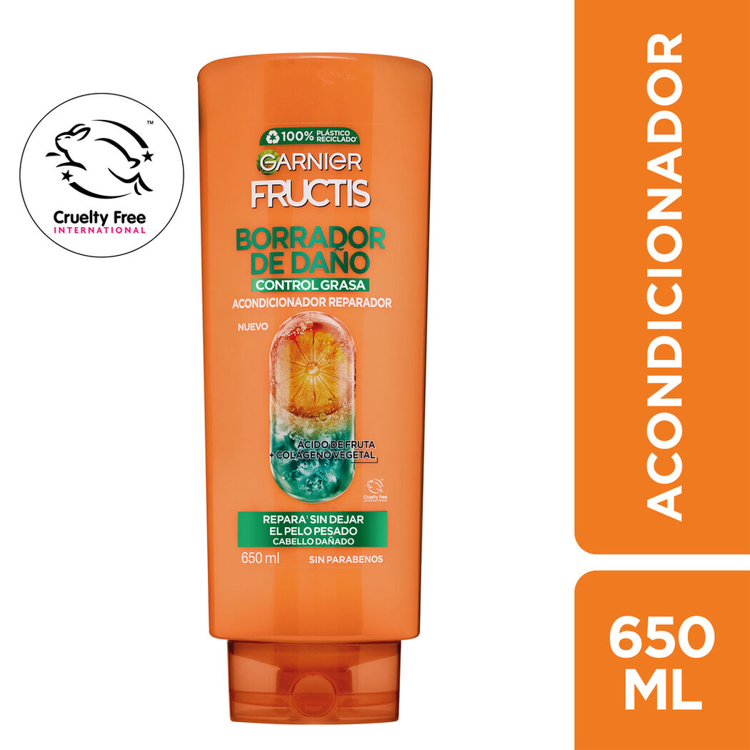 Acondicionador Fructis Borrador de Daño 650 mL, , large image number 0