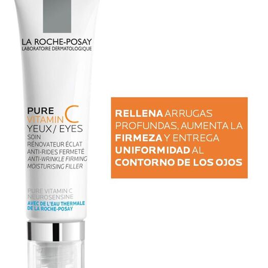 La Roche Posay Crema Hyalu C Contorno Ojos x 15 mL, , large image number 2