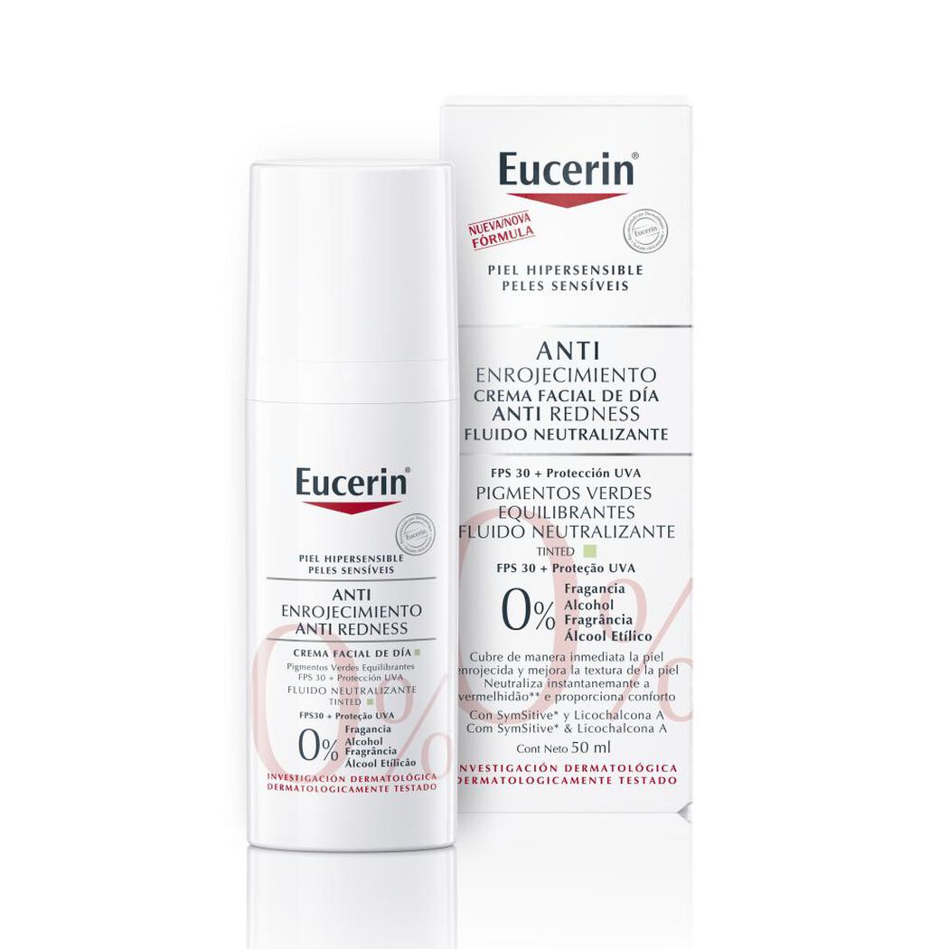 Crema Eucerin Anti Enrojecimiento Día 50 mL, , large image number 0