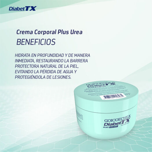 Goicoechea Diabettx Crema Plus Urea 10% 250 G, , large image number 4