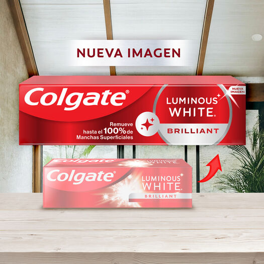 Pasta Dental Colgate Luminous White Brilliant 90 g, , large image number 4