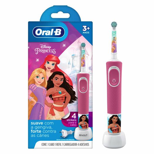 Cabezales De Repuesto Oral-B Para Cepillo De Dientes Eléctrico Disney Princess 2 Unidades, , large image number 0