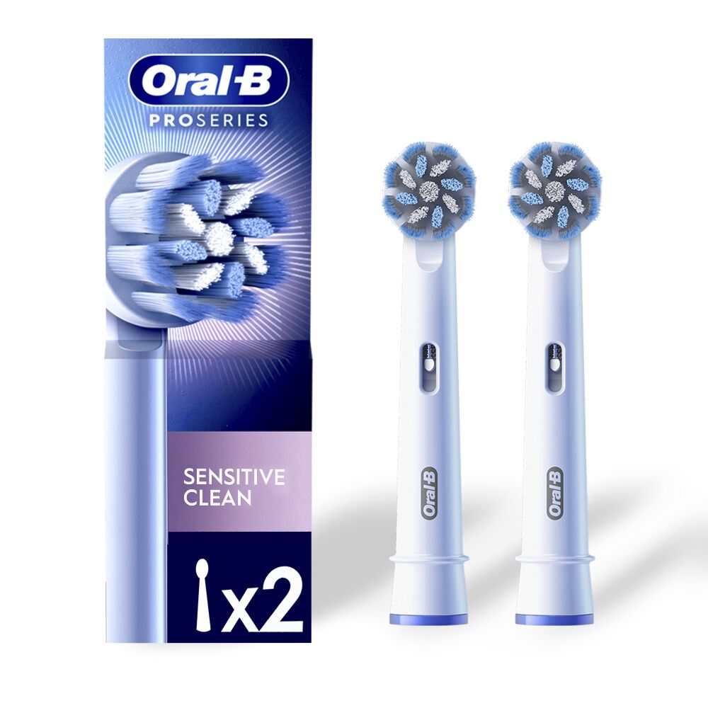 Oral B Repuesto Cepillo Dental El ctrico Sensible x 2 Unidades