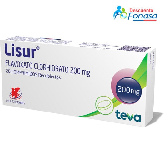 Lisur 200 mg x 20 Comprimidos Recubiertos, , large image number 0