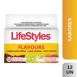 Lifestyles Sabores x 12 Unidades