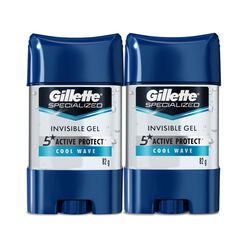 2Pack Gel Antitranspirante Gillette Specialized Cool Wave 82 g