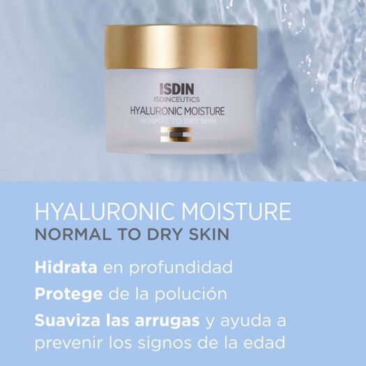 ISDINCEUTICS Hyaluronic Moisture Normal to Dry Skin 50 gr, , large image number 2