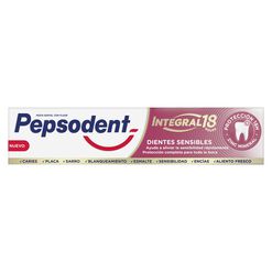 Pepsodent Pasta Dental Integral 18 Dientes Sensibles 75G