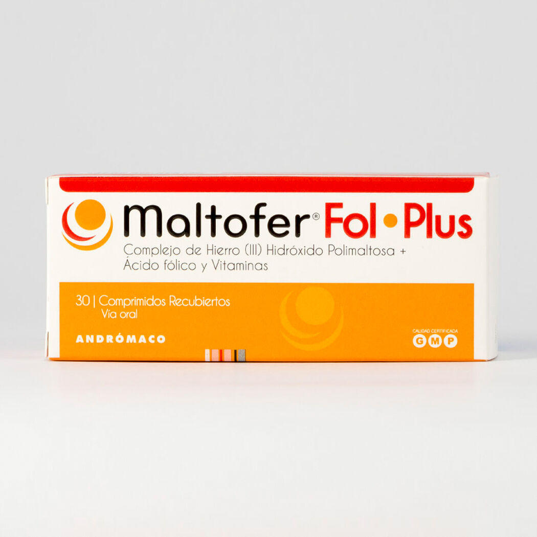 Maltofer Fol Plus x 30 Comprimidos Recubiertos, , large image number 0