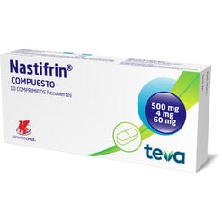 Nastifrin Compuesto 10 Comprimidos Recubiertos