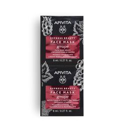 Mascarilla Antiedad con Uva de rostro 2x8ml Apivita