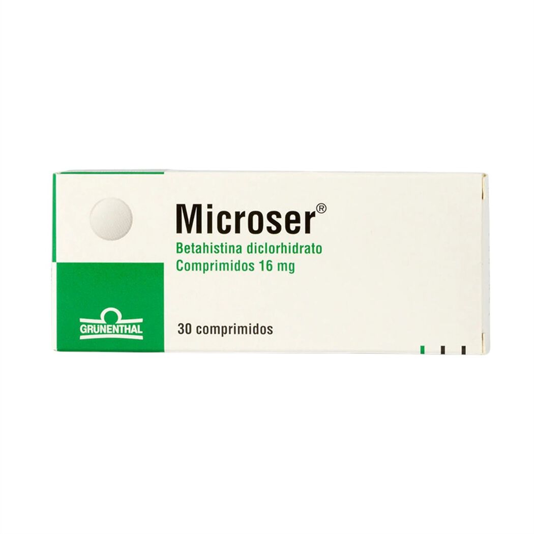Microser 16 mg x 30 Comprimidos, , large image number 0