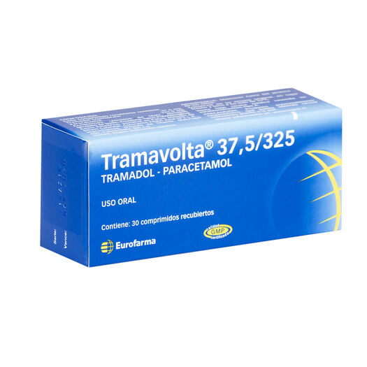 Tramavolta 37.5 mg/325 mg x 30 Comprimidos Recubiertos, , large image number 0