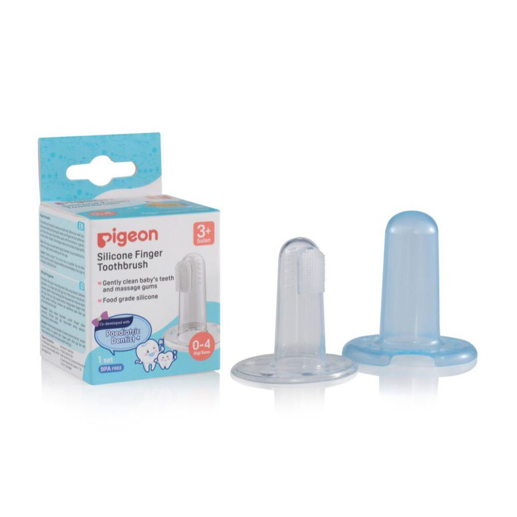Cepillo de Dientes Pigeon Silicona 3+ Meses 1 un, , large image number 0