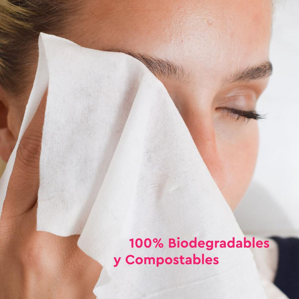 Toallita Desmaquillante Care Up Agua Micelar 25Un, , large image number 1