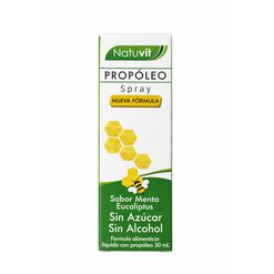 Spray Prop&oacute;leo Natuvit Sabor Menta Eucaliptus 30 ml