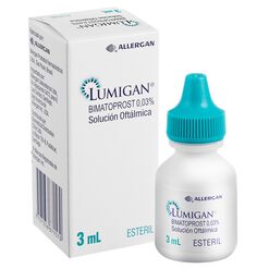 Lumigan 0,03% x 3 mL Solución Oftálmica