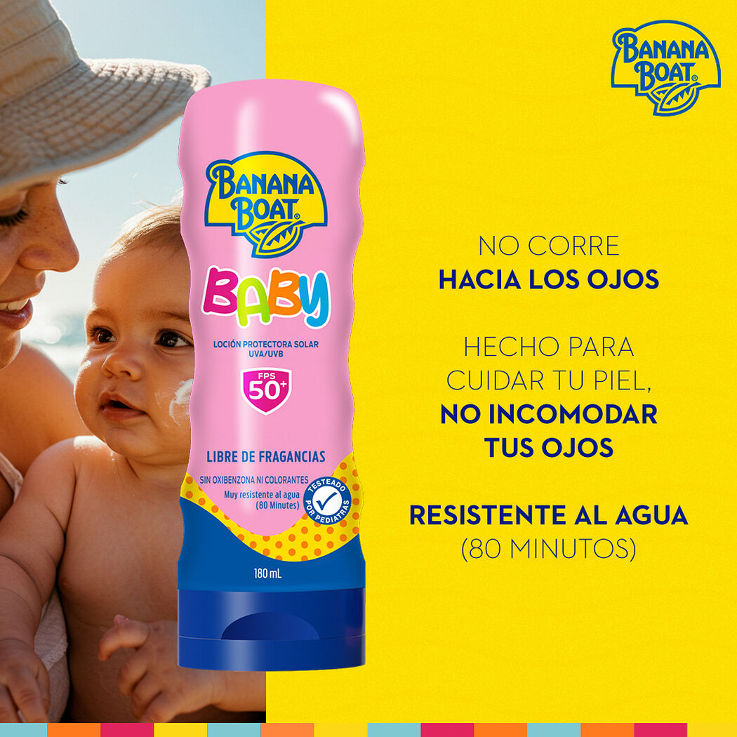 Banana Boat Baby Protector Solar para Beb&eacute;s FPS 50+ 180ml, , large image number 2
