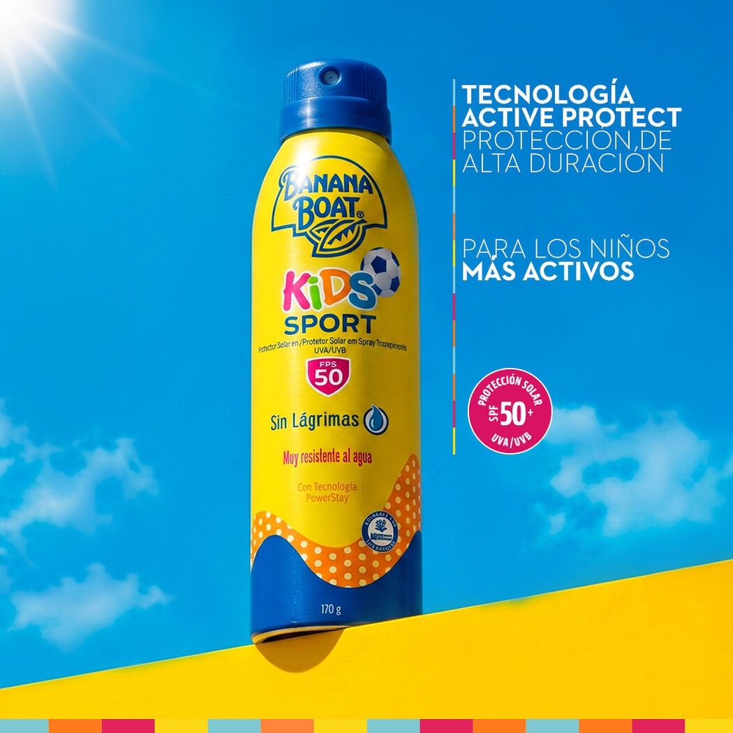 Protector Solar Banana Boat Kids Sport Spray FPS 50 170 mL, , large image number 2