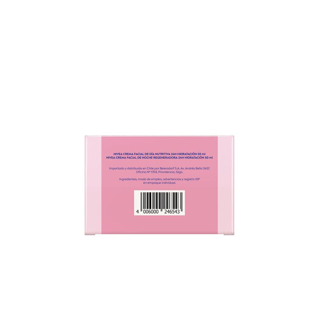 NIVEA Pack Hidratantes Piel Seca Crema Día 50ml + Crema Noche 50ml, , large image number 4