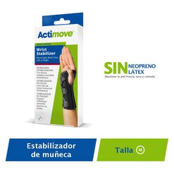 Estabilizador Muñeca Acm Sport D/I Negro.M