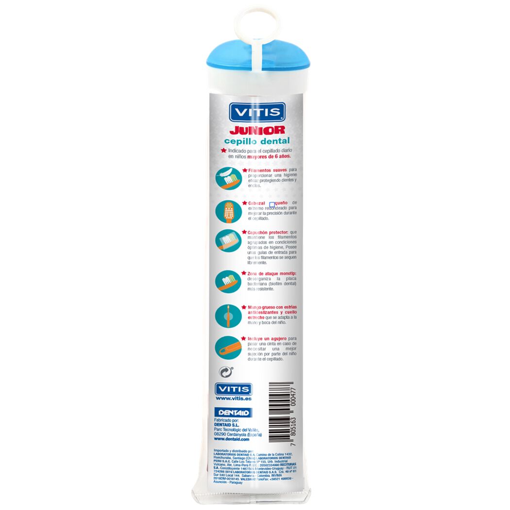 Pack 2 Cepillos Dentales PHB Junior + Estuche, , large image number 0