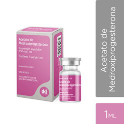 Medroxiprogesterona Acetato Suspensión Inyectable 150 mg/ 1mL