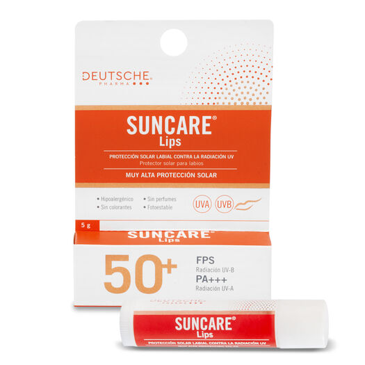 Suncare Lips FPS 50+ x 5 g Protector Solar Para Labios, , large image number 0