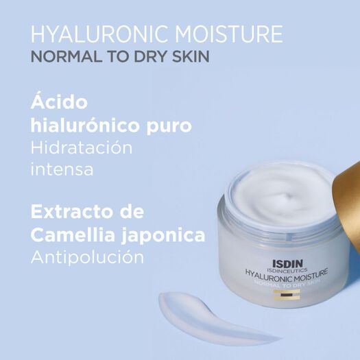 ISDINCEUTICS Hyaluronic Moisture Normal to Dry Skin Refill 50 gr, , large image number 3